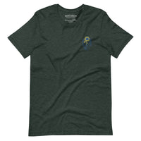Fill Your Pockets - Embroidered Sunflowers Adult TShirt - Saint Javelin
