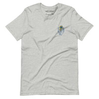Fill Your Pockets - Embroidered Sunflowers Adult TShirt - Saint Javelin