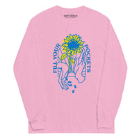 Fill Your Pockets With Sunflowers - Adult Long Sleeve Shirt - Saint Javelin
