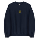 Freedom Embroidered Tryzub - Adult Crewneck Sweatshirt - Saint Javelin