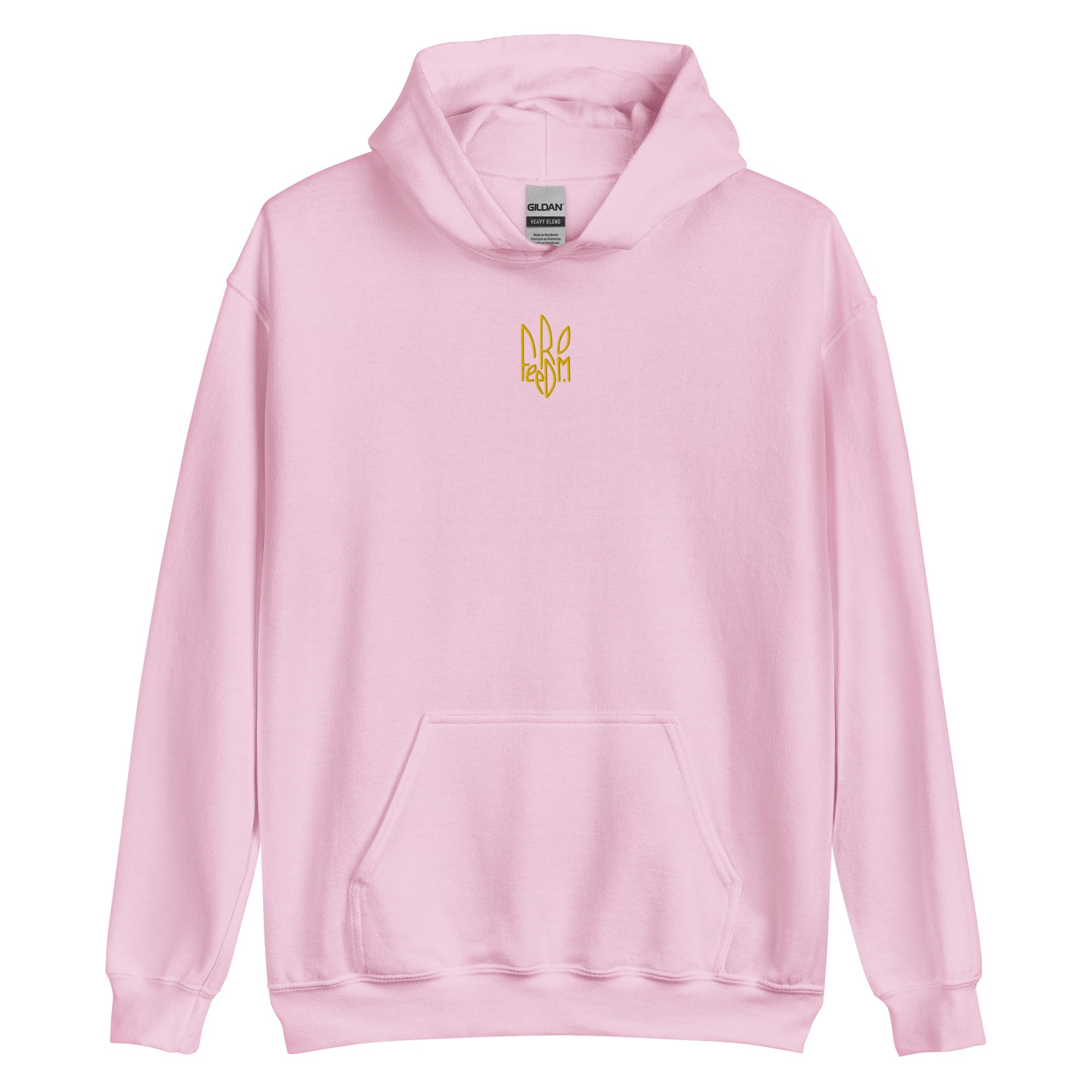Freedom Embroidered Tryzub - Adult Hoodie - Saint Javelin