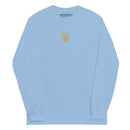 Freedom Embroidered Tryzub - Adult Long Sleeve Shirt - Saint Javelin