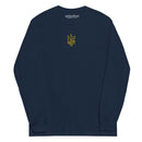Freedom Embroidered Tryzub - Adult Long Sleeve Shirt - Saint Javelin