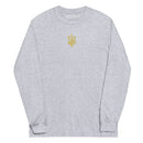 Freedom Embroidered Tryzub - Adult Long Sleeve Shirt - Saint Javelin