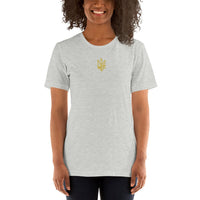 Freedom Embroidered Tryzub - Adult TShirt - Saint Javelin