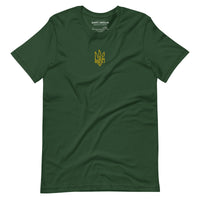 Freedom Embroidered Tryzub - Adult TShirt - Saint Javelin