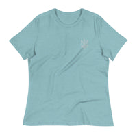 Freedom Embroidered Tryzub - Adult Women's TShirt - Saint Javelin