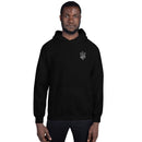 Freedom Embroidered White Tryzub - Adult Hoodie - Saint Javelin