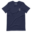 Freedom Embroidered White Tryzub - Adult TShirt - Saint Javelin