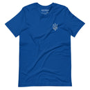 Freedom Embroidered White Tryzub - Adult TShirt - Saint Javelin