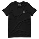 Freedom Embroidered White Tryzub - Adult TShirt - Saint Javelin