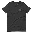 Freedom Embroidered White Tryzub - Adult TShirt - Saint Javelin