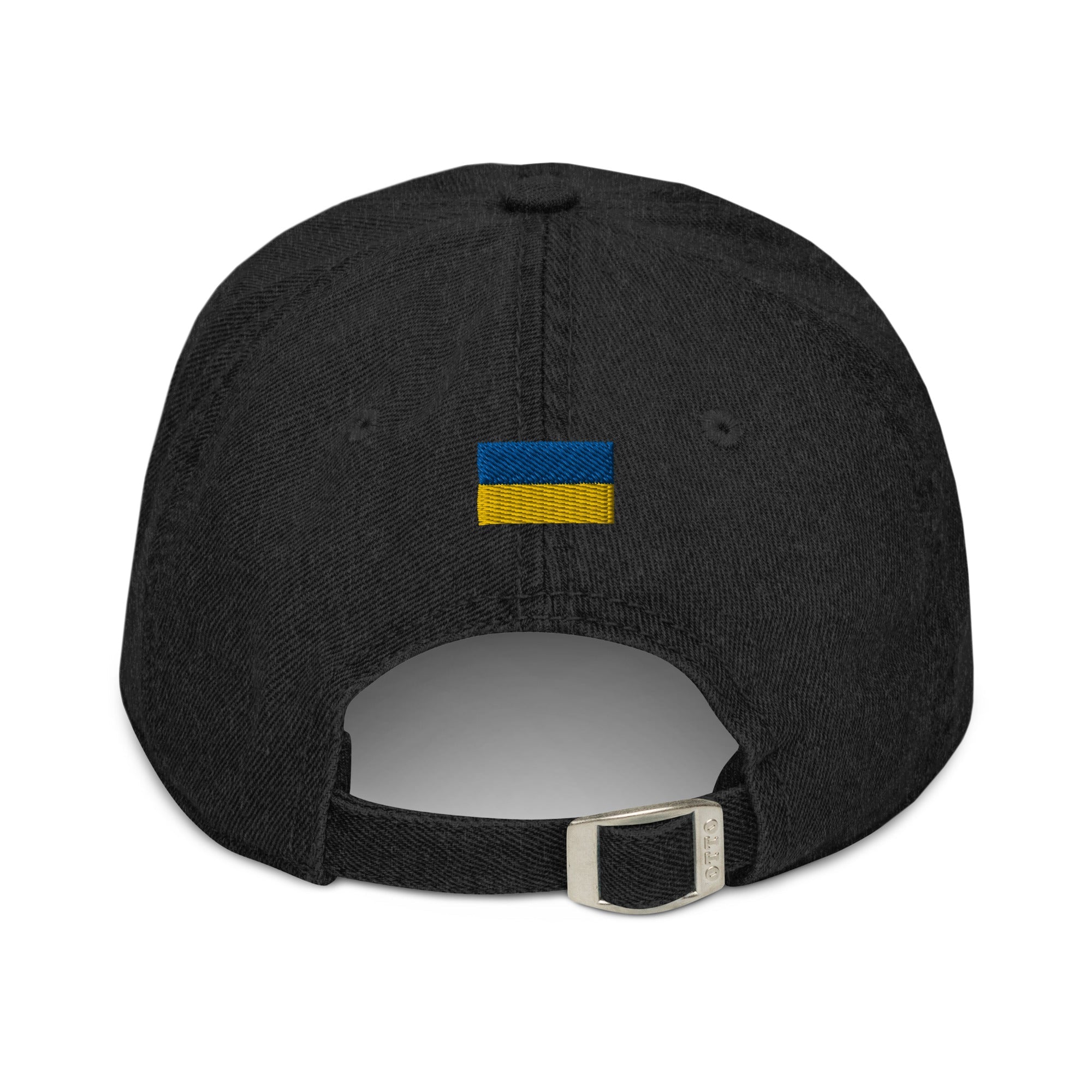 Freedom Tryzub x Ukrainian Flag - Denim Dad Hat - Saint Javelin