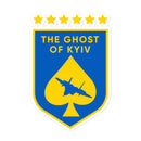 Ghost of Kyiv Crest - Sticker - Saint Javelin