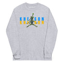 Kherson - Watermelon Warrior Blue + Yellow - Adult Long Sleeve Shirt - Saint Javelin