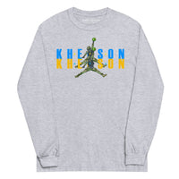Kherson - Watermelon Warrior Blue + Yellow - Adult Long Sleeve Shirt - Saint Javelin