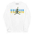 Kherson - Watermelon Warrior Blue + Yellow - Adult Long Sleeve Shirt - Saint Javelin