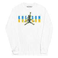 Kherson - Watermelon Warrior Blue + Yellow - Adult Long Sleeve Shirt - Saint Javelin