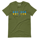 Kherson - Watermelon Warrior Blue + Yellow - Adult TShirt - Saint Javelin