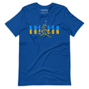 Kherson - Watermelon Warrior Blue + Yellow - Adult TShirt - Saint Javelin