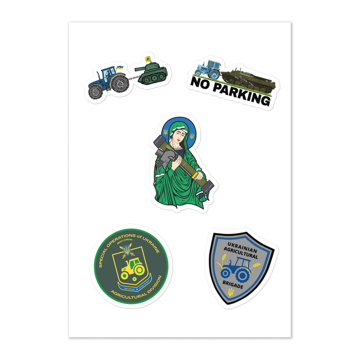 Ukrainian Tractor Brigade Sticker Pack