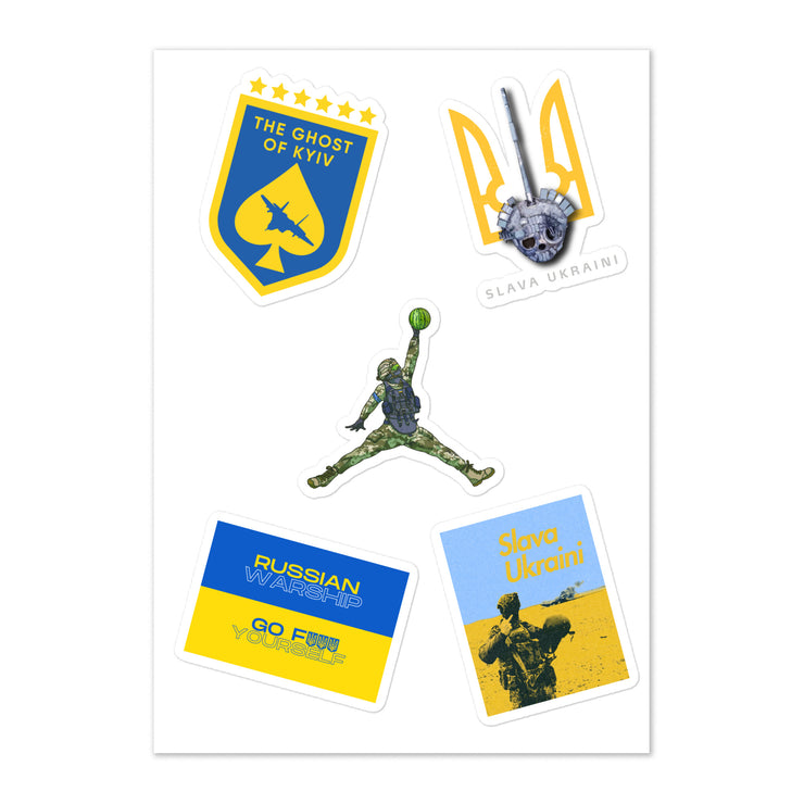 Ukrainian Defenders Sticker Pack