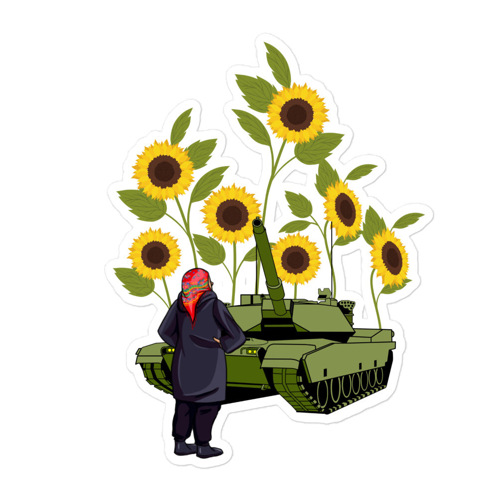 Go Home Russia - Sunflowers Sticker