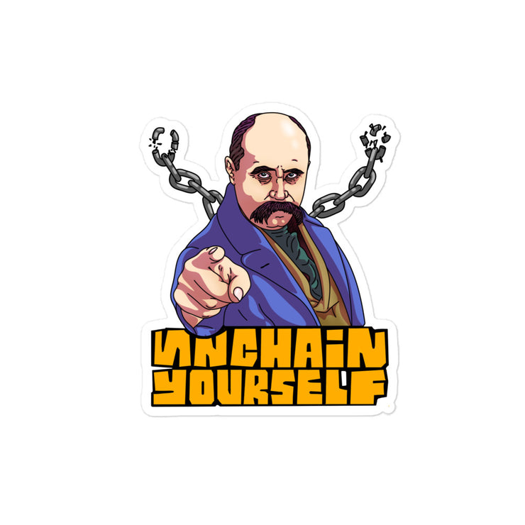 Unchain Yourself - Taras Shevchenko - Sticker