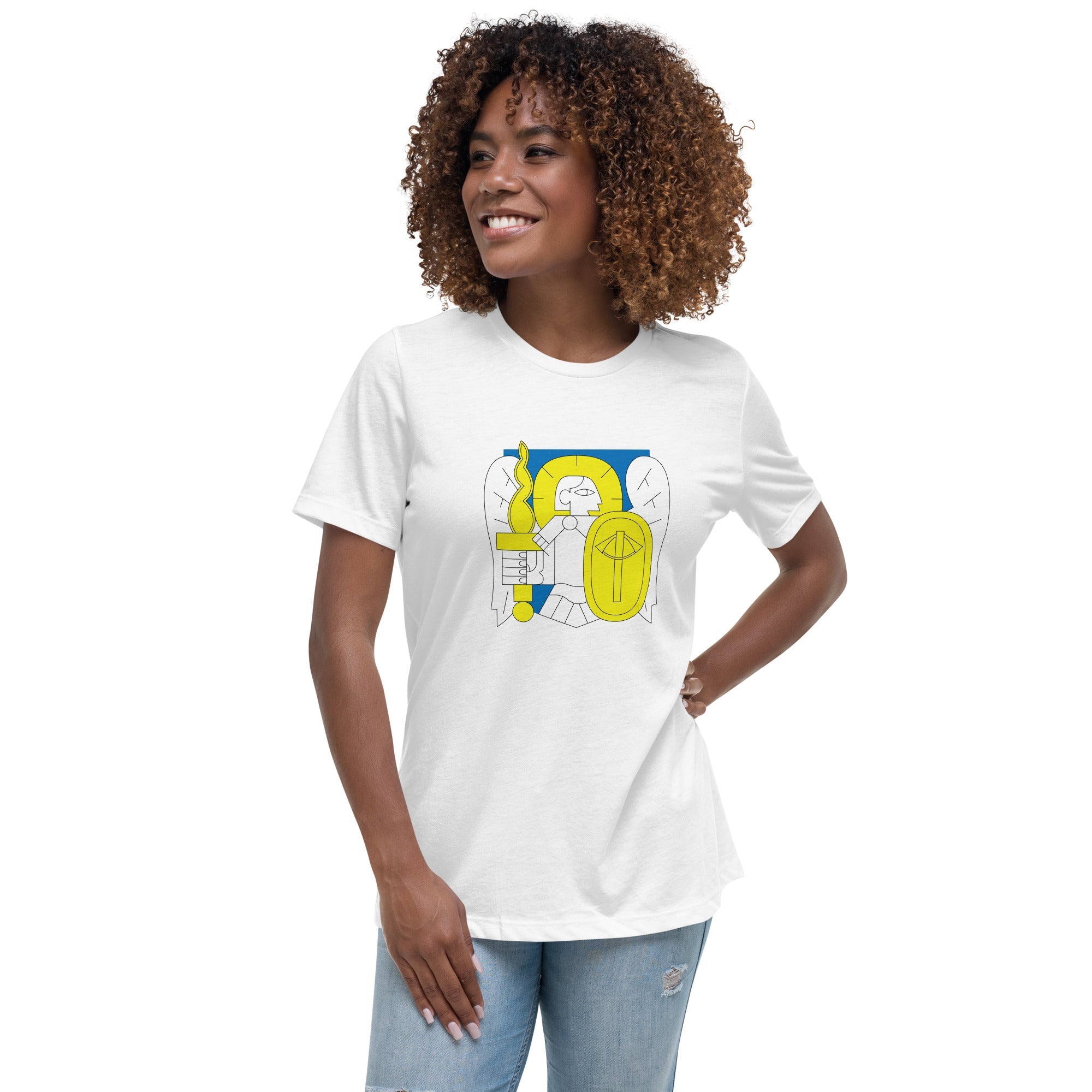 Kyiv Archangel - Adult Women's TShirt - Saint Javelin