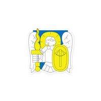 Kyiv Archangel - Sticker - Saint Javelin