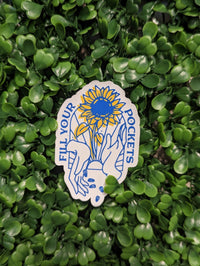 Made in Ukraine - Fill Your Pockets Sticker - Saint Javelin