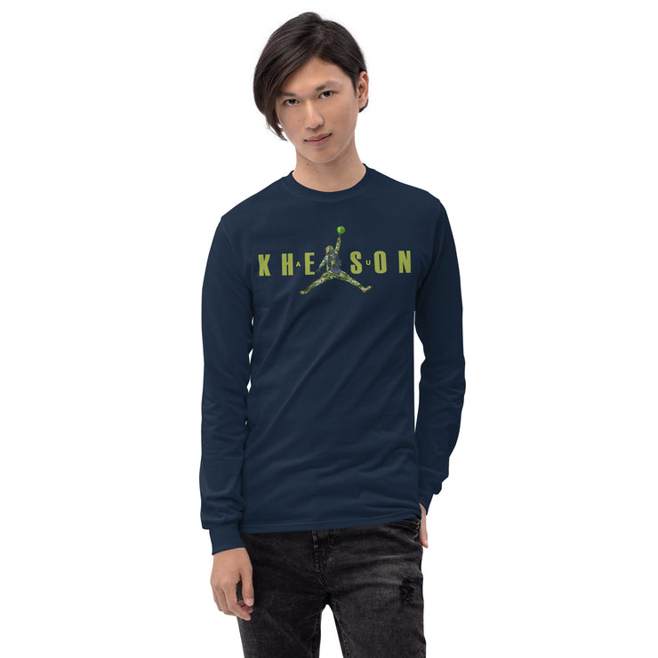 Kherson - Watermelon Warrior Army Green - Adult Long Sleeve Shirt