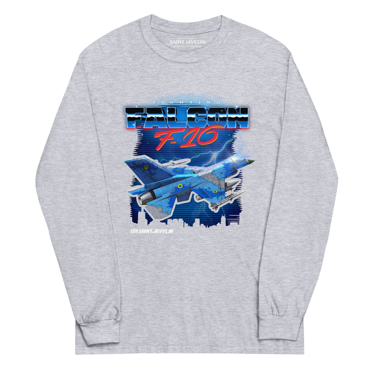 F-16 Falcon - Vintage Collection - Adult Long Sleeve Shirt