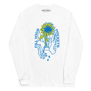 Fill Your Pockets With Sunflowers - Adult Long Sleeve Shirt