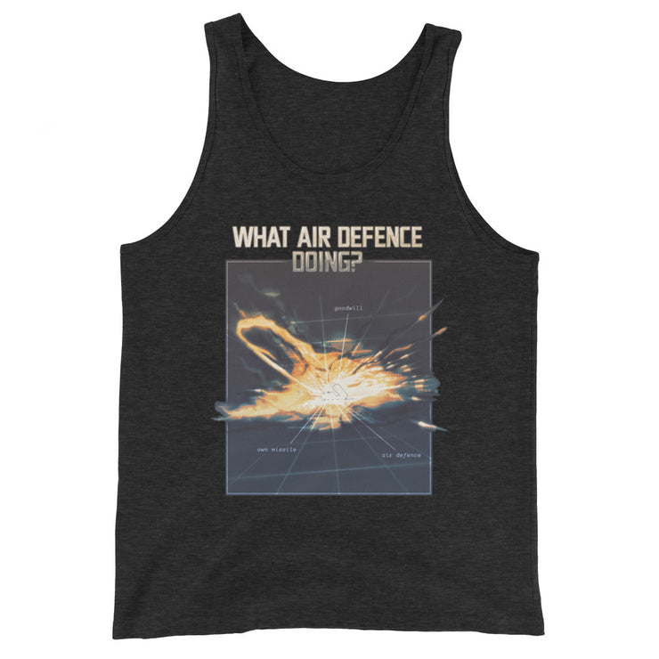What Air Defence Doing? - Adult Tank Top