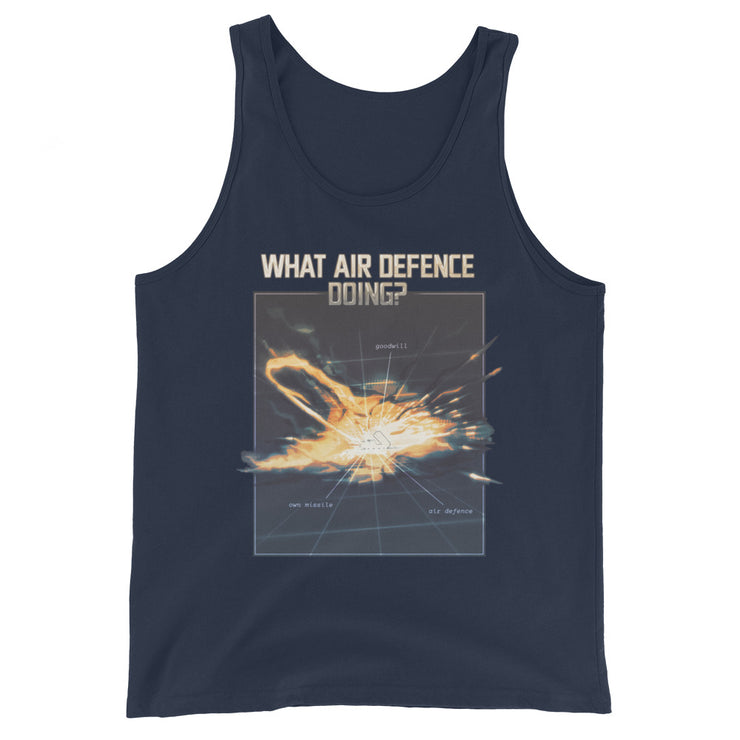 What Air Defence Doing? - Adult Tank Top