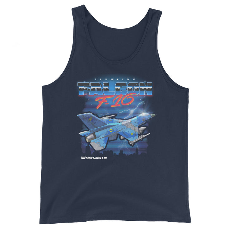 F-16 Falcon - VIntage Collection - Adult Tank Top