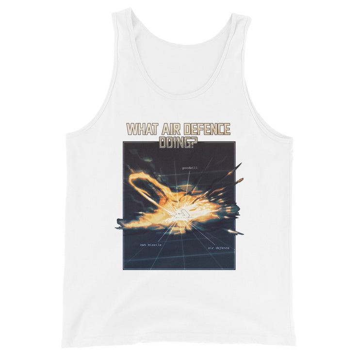 What Air Defence Doing? - Adult Tank Top