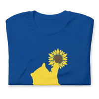 NAFO - Air Fella Dunks a Sunflower - Adult TShirt - Saint Javelin