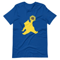 NAFO - Air Fella Dunks a Sunflower - Adult TShirt - Saint Javelin