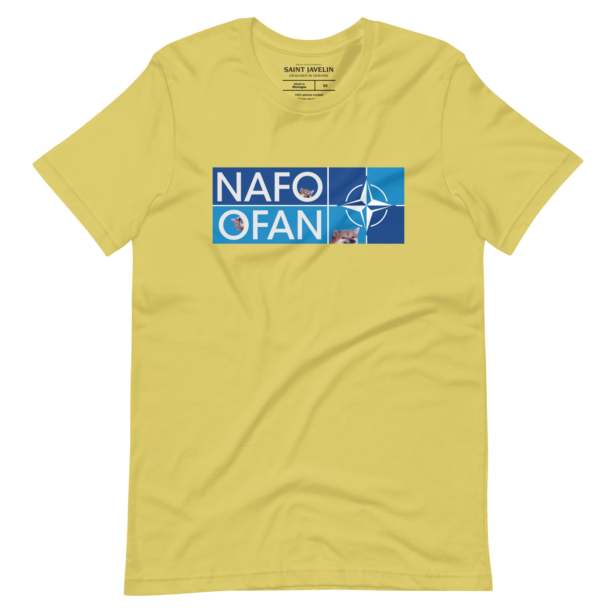NAFO Insignia - Adult TShirt - Saint Javelin
