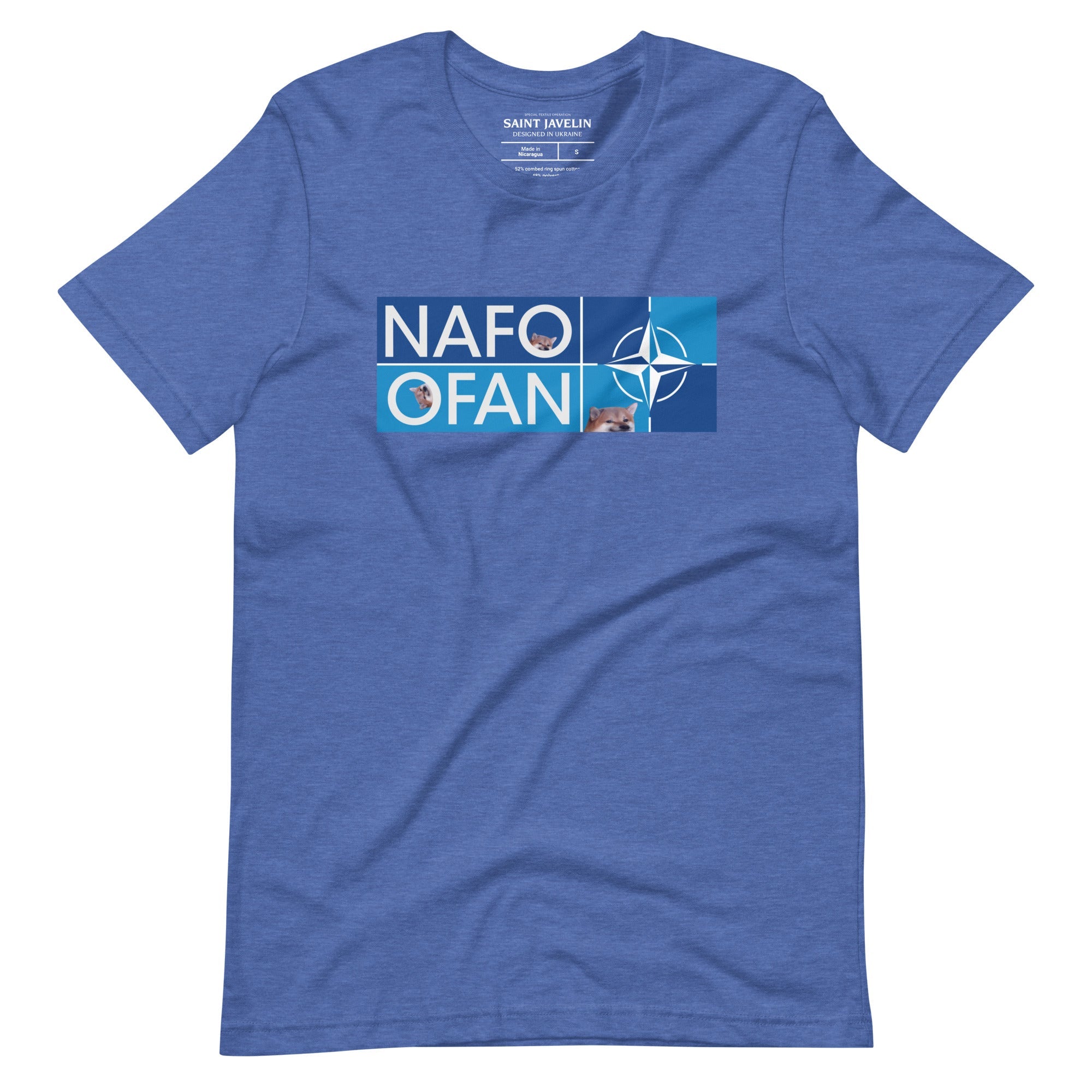 NAFO Insignia - Adult TShirt - Saint Javelin