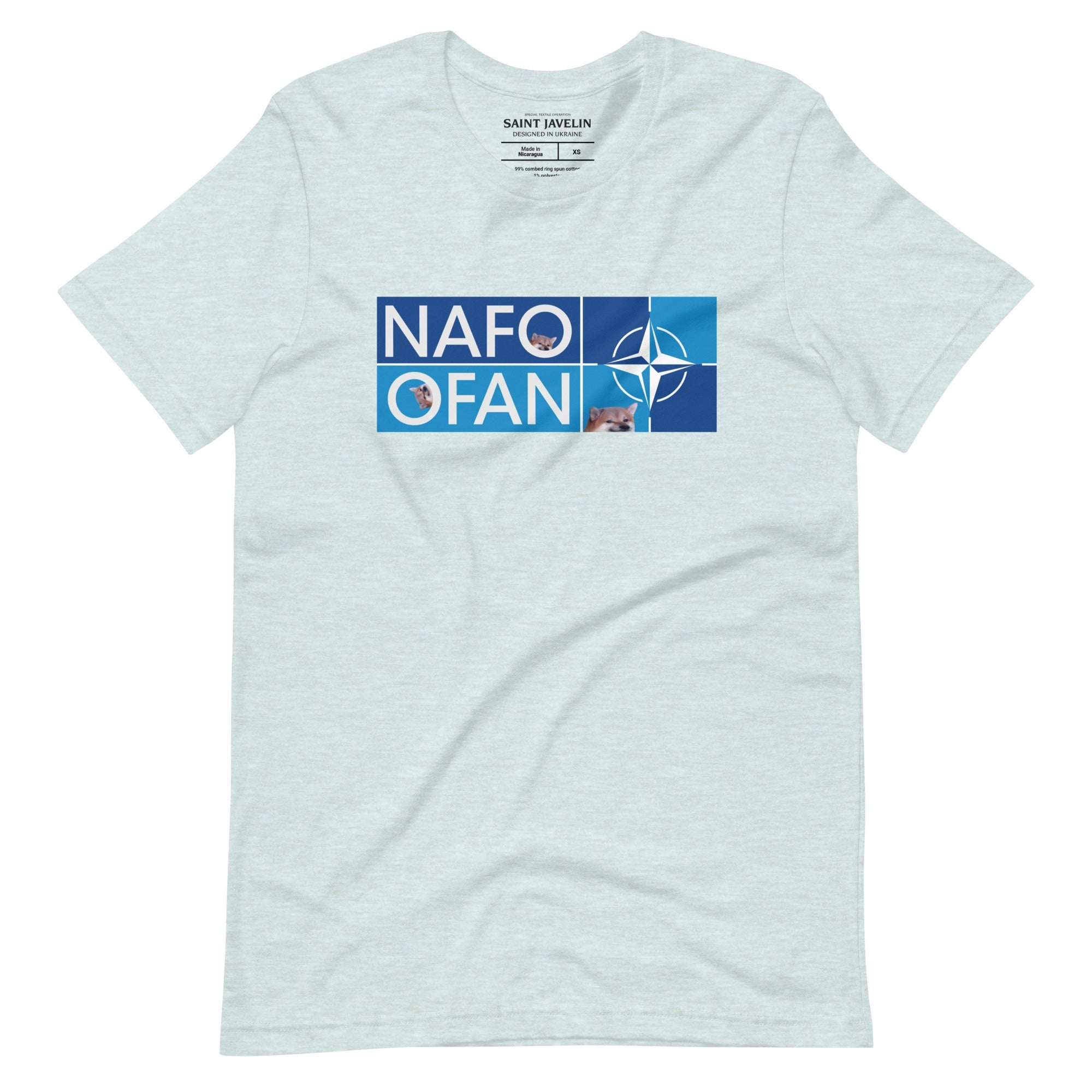 NAFO Insignia - Adult TShirt - Saint Javelin