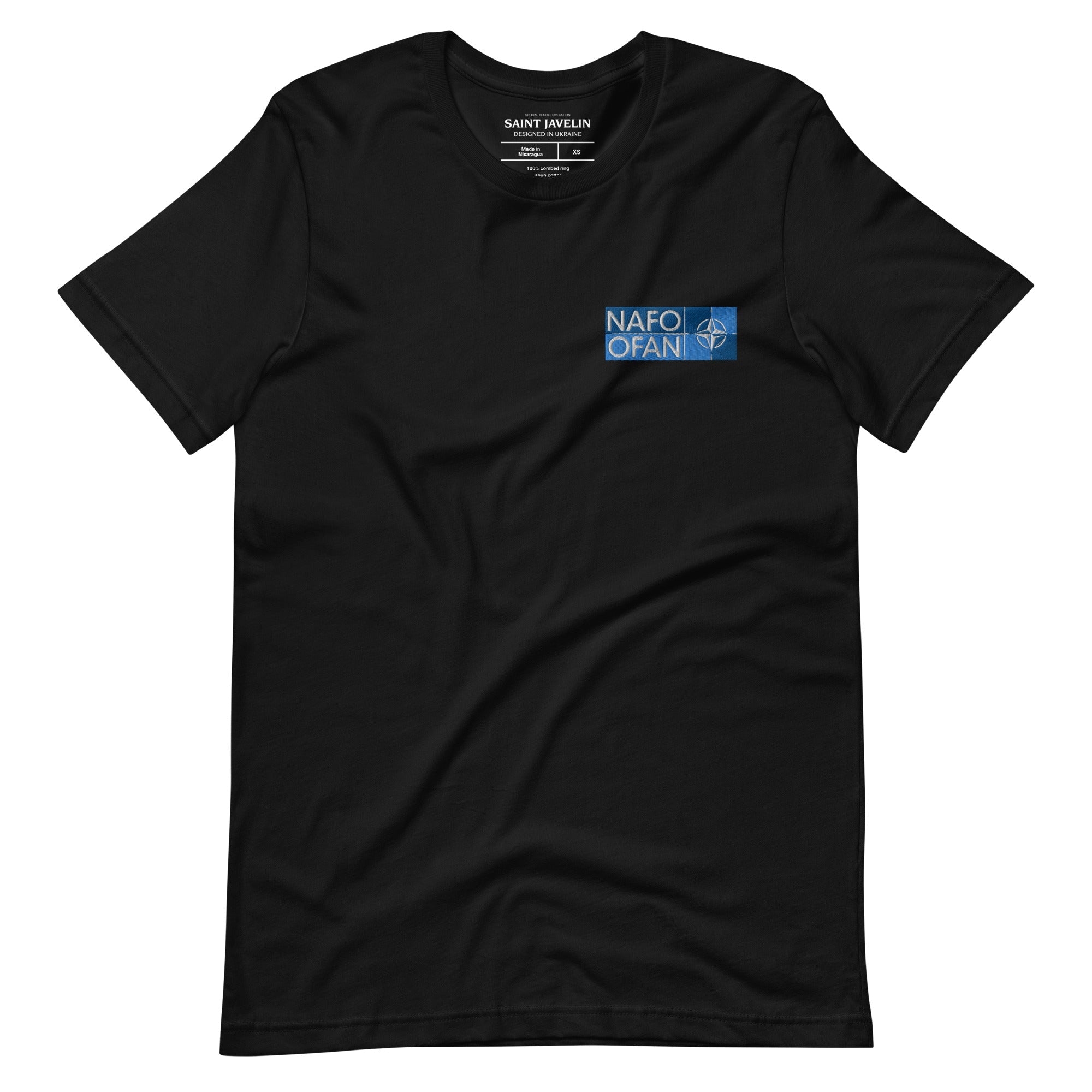 NAFO Insignia - Embroidered Logo Adult TShirt