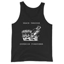 NAFO x HIMARS - Peace Through Superior Firepower - Adult Tank Top (white outline) - Saint Javelin