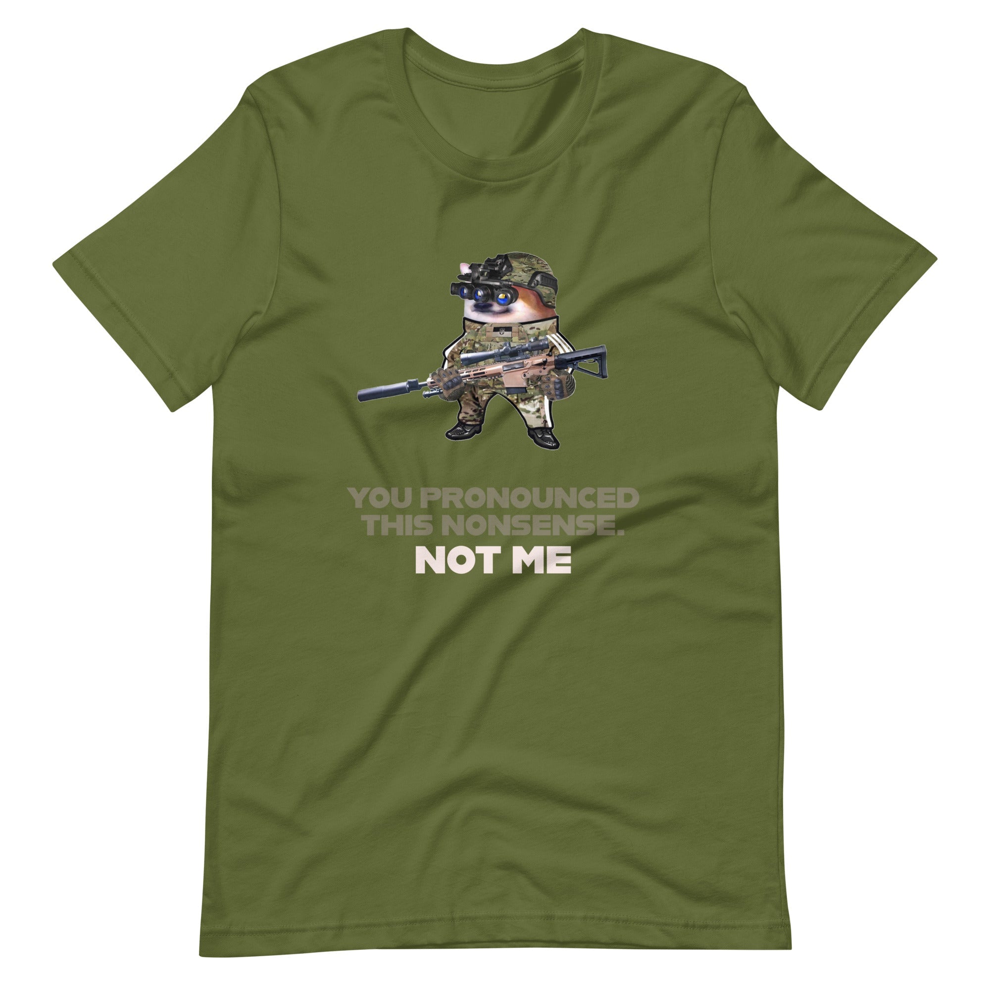 NAFO - You Pronounced This Nonsense - Adult TShirt - Saint Javelin