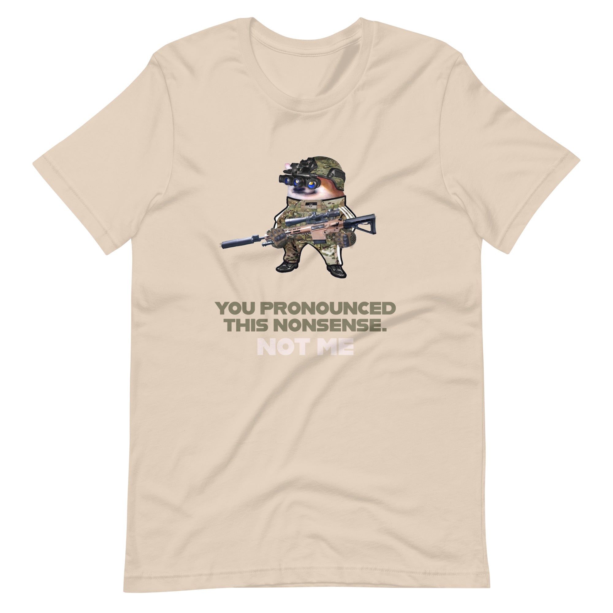 NAFO - You Pronounced This Nonsense - Adult TShirt - Saint Javelin