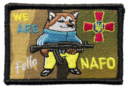 NAFO - We Are NAFO Embroidered Velcro Patch