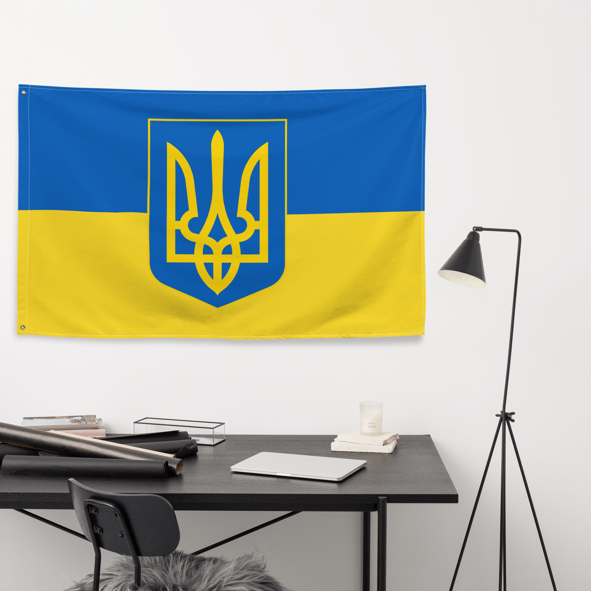 National Tryzub - Ukrainian Flag - Saint Javelin
