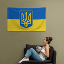 National Tryzub - Ukrainian Flag - Saint Javelin